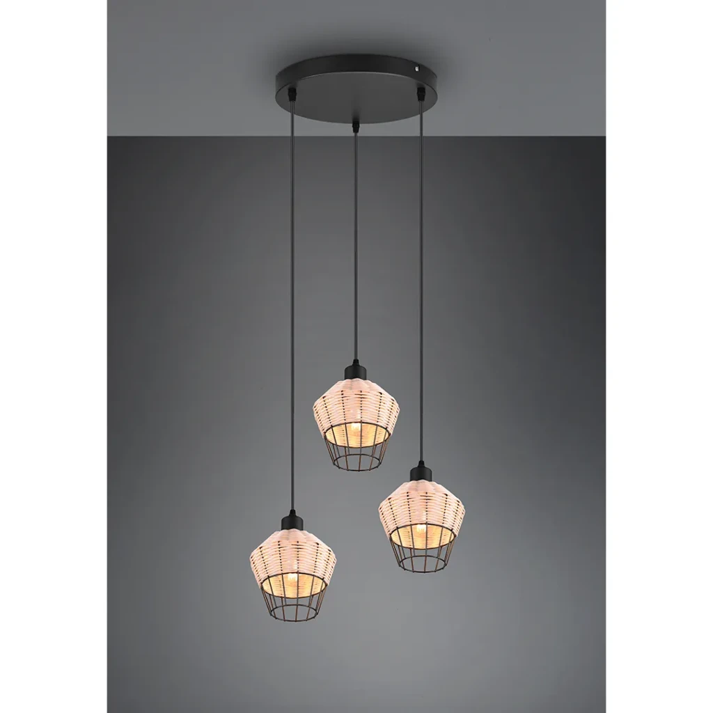 Люстра borka 40 вт e27 ip20 220 - 240 в trio 2
