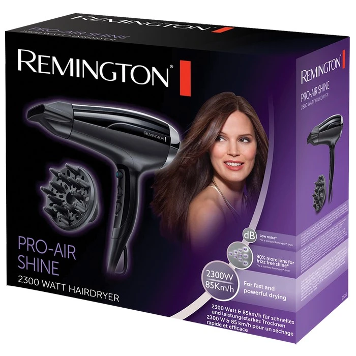 Фен remington pro-air shine d5215, 2300 вт, чёрный 4