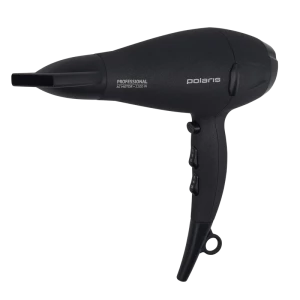 Uscător de păr Polaris PHD 2289AC, 2200 W, Negru