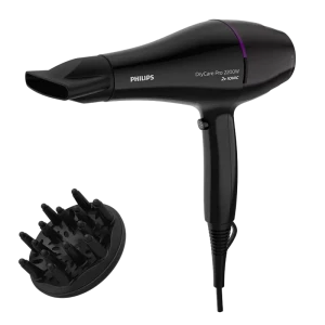 Uscător de păr philips bhd274/00, 2200 w, negru