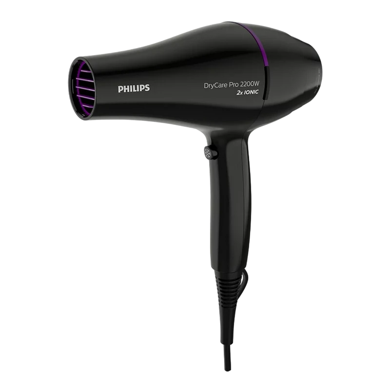 Фен philips bhd274/00, 2200 вт, чёрный 4