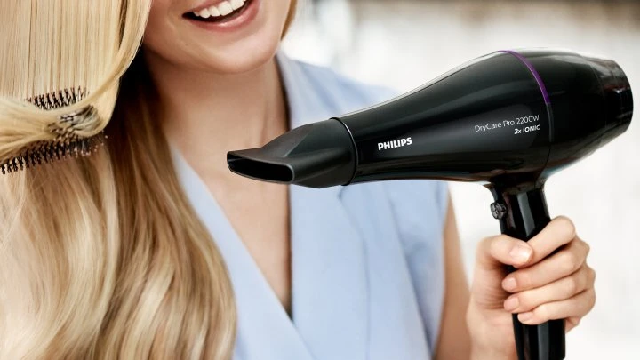 Фен philips bhd274/00, 2200 вт, чёрный 7