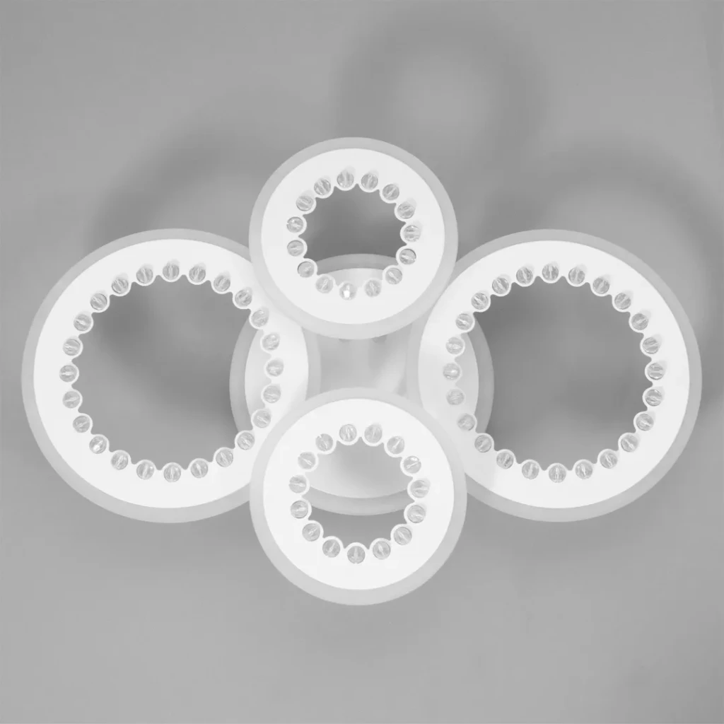 Светодиодная люстра 166 вт led ip20 220 - 240 в gnh 4