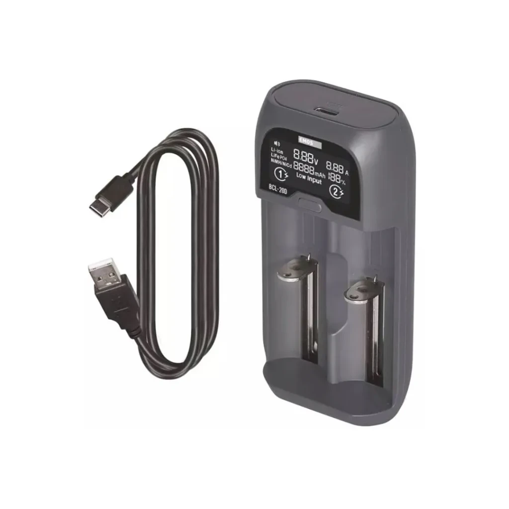 Încărcător universal baterii bcl-20d 5 v emos 2