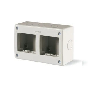 Cutie pentru prize/întrerupătoare 137 x 82 x 66 mm plastic unibox scame