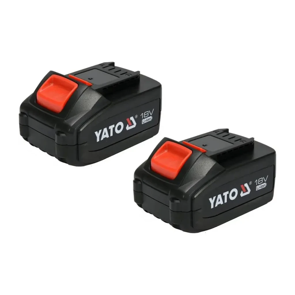 Аккумуляторная цепная пила yt828131 400 мм 2 x 18 в yato 2