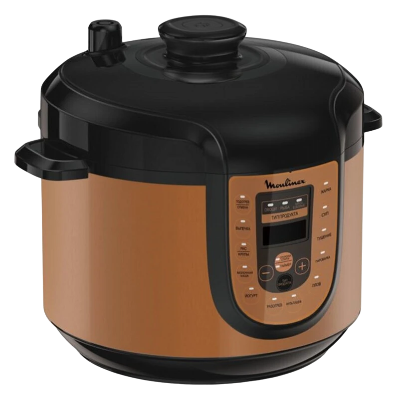 Мультиварка-скороварка moulinex ce5a0f34, коричневый 12