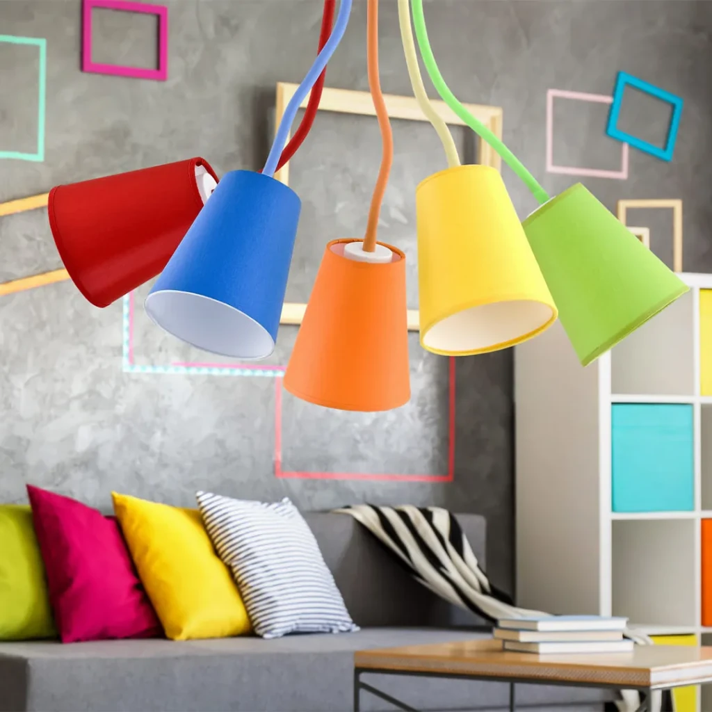 Люстра wire 15 вт e27 ip20 220 - 240 в tk lighting 3