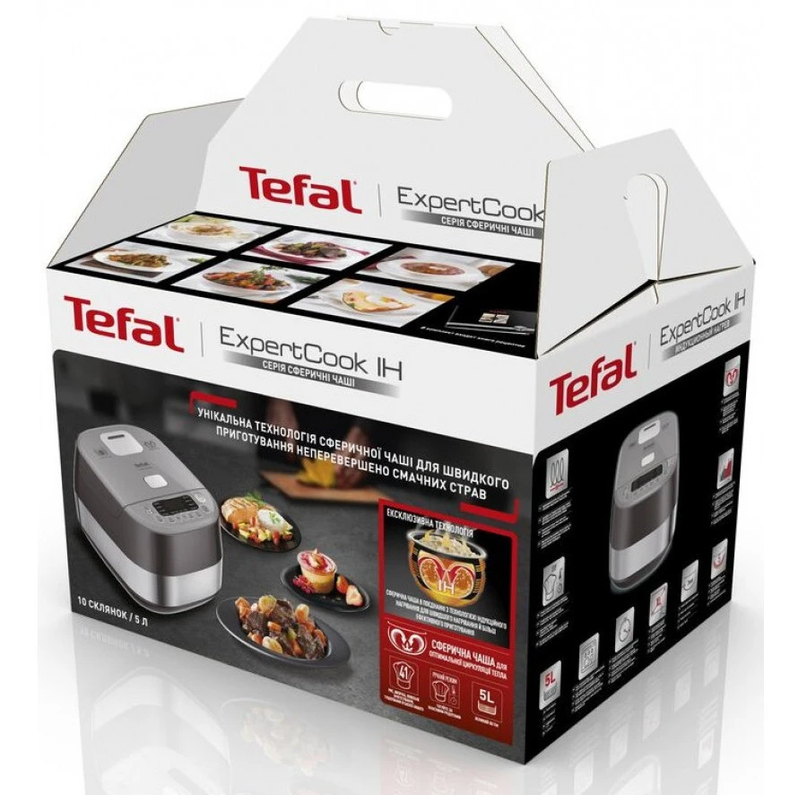 Aparat de gătit multifuncțional tefal rk802b34, argintiu 4