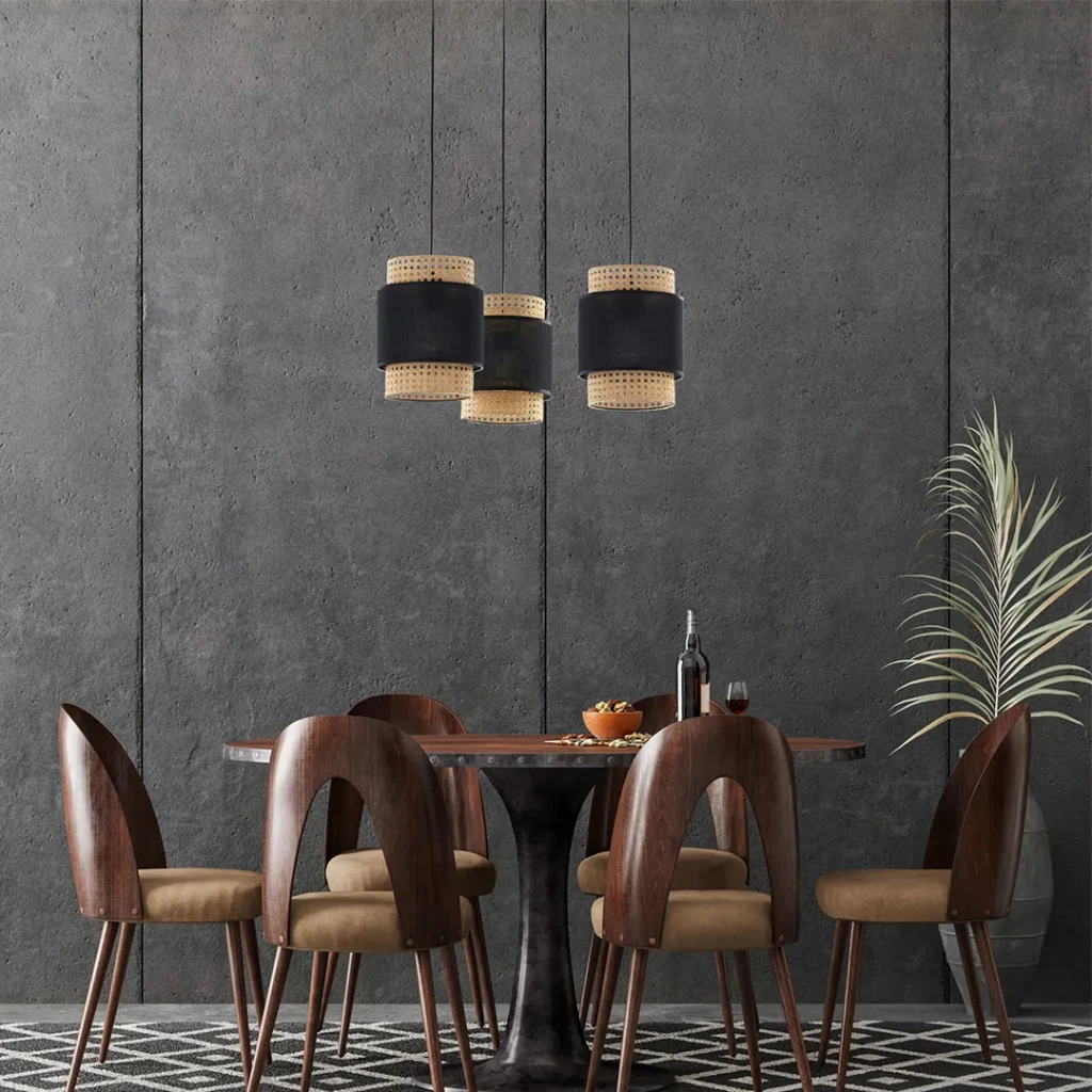 Люстра boho 15 вт e27 ip20 220 - 240 в tk lighting 4
