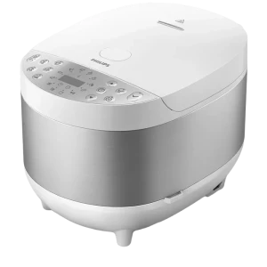 Aparat de gătit multifuncțional Philips HD4713/40, Alb | Argintiu