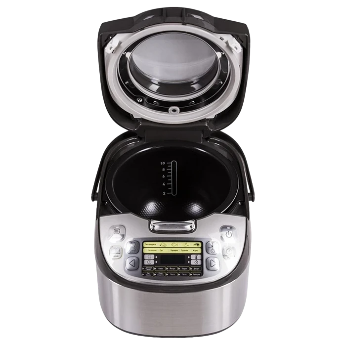 Мультиварка tefal fuzzy, нержавеющая сталь 6