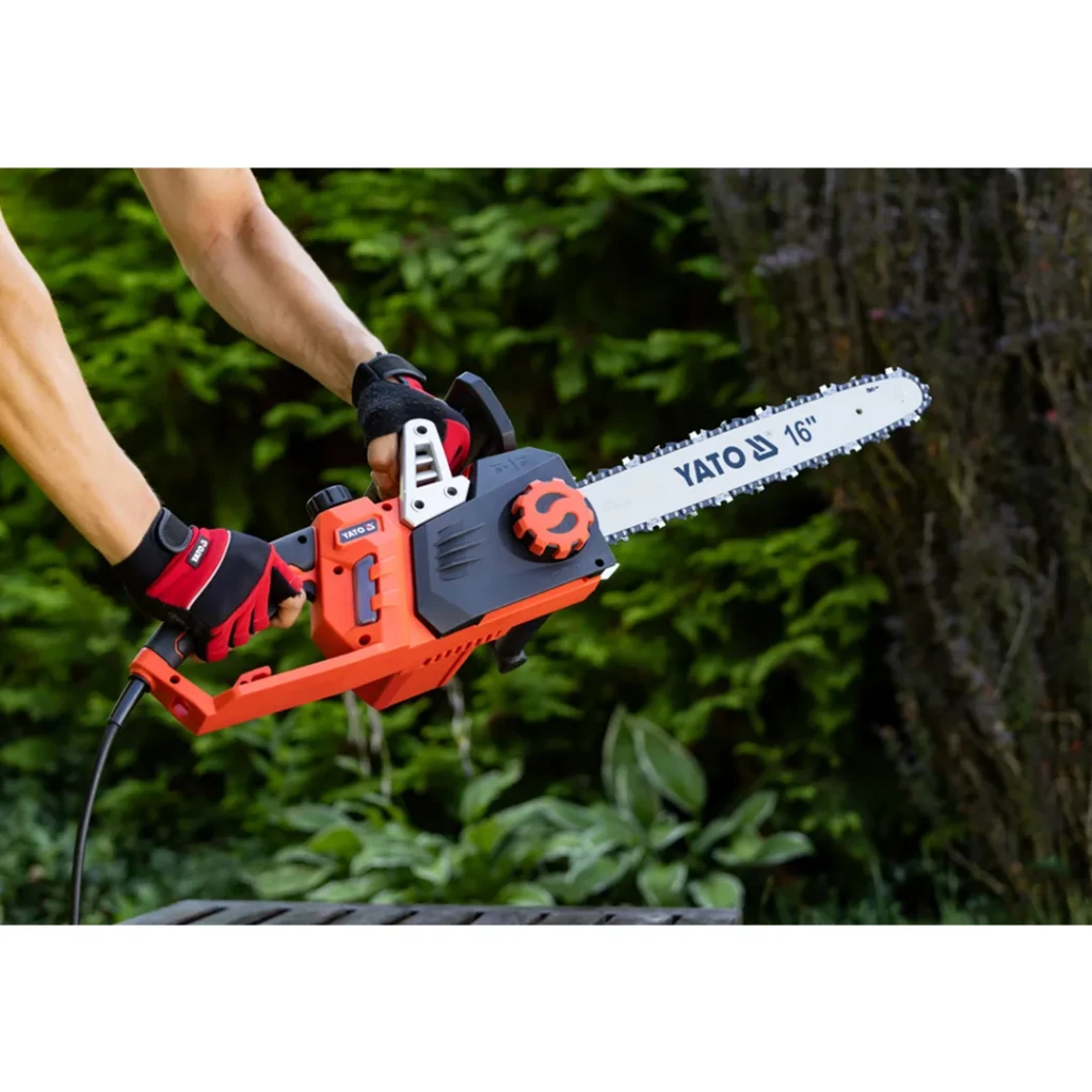 Fierăstrău cu lanţ 400 mm 2000 w 230 - 240 v yato 4
