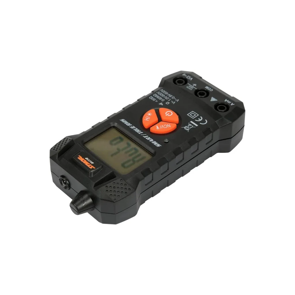 Мультиметр цифровой sthor true rms 0 - 10 a 0 - 600 в 3