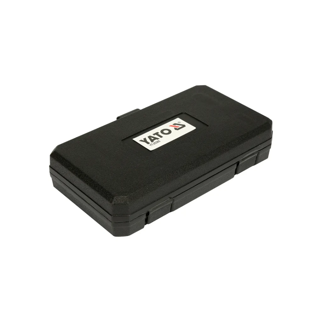 Набор инструмента для чистки колесных шпилек 1/4" (6.3) - 1/2" (12.7) мм sds plus 9 шт. yato 2