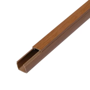 Canal cablu iek elecor 2000 x 20 x 10 mm pvc stejar