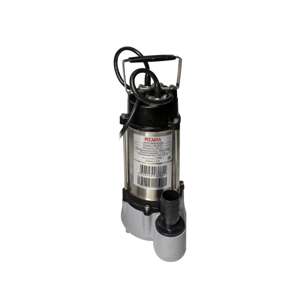 Pompă submersibilă cu tocator нф-9000 400 l/min 1500 w 220 - 240 v resanta 2