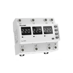 Реле контроля напряжения с дисплеем 40 - 50 a 50 - 400 в digitop