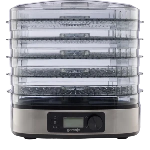 Сушилка для фруктов gorenje fdk500de, нержавеющая сталь Thumbnail 1