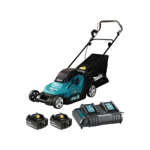 Mașină de tuns iarba dlm432ct2 2 x 18 v 2 x 5 ah makita Thumbnail 2