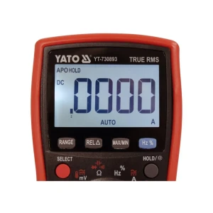 Мультиметр цифровой true rms 0 - 20 a 0 - 1000 в yato Thumbnail 2