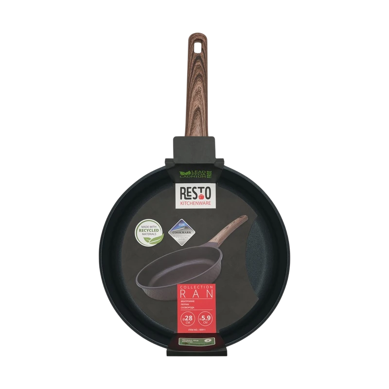 Tigaie resto 93911, 28cm, negru 6