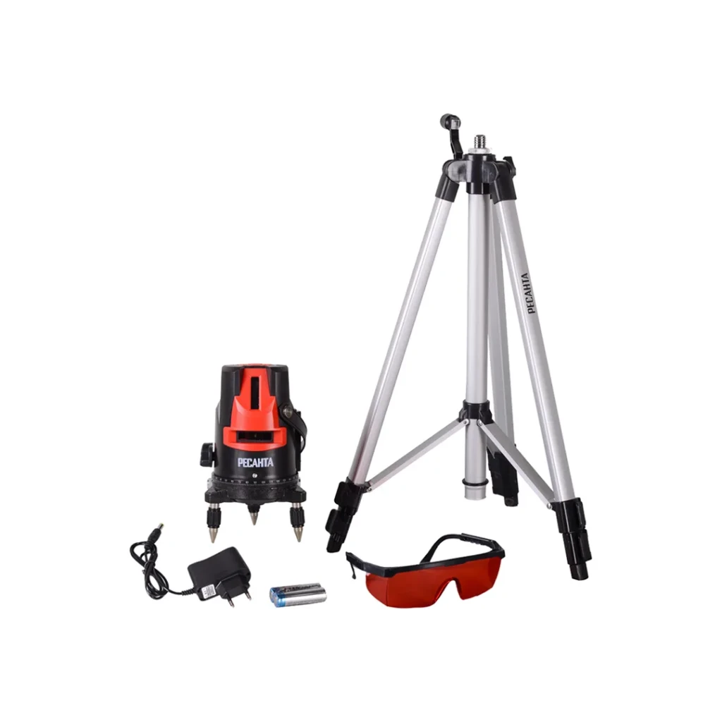 Nivelă cu laser пл-3шк roșu 3 x 1.5 v ip54 resanta 3