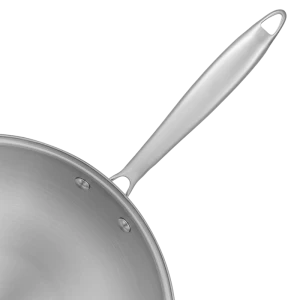 Tigaie wok resto 95004, 28cm, oțel inoxidabil Thumbnail 6