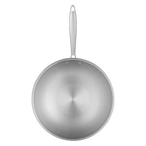 Tigaie wok resto 95004, 28cm, oțel inoxidabil Thumbnail 2