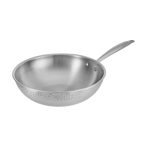 Сковорода WOK RESTO 95004, 28см, Нержавеющая сталь