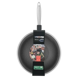 Tigaie wok resto 95349, 28cm, oțel inoxidabil