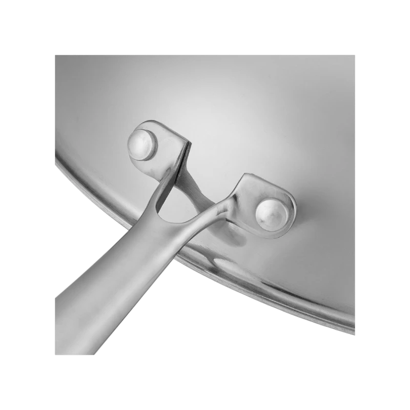 Tigaie wok resto 95349, 28cm, oțel inoxidabil 2