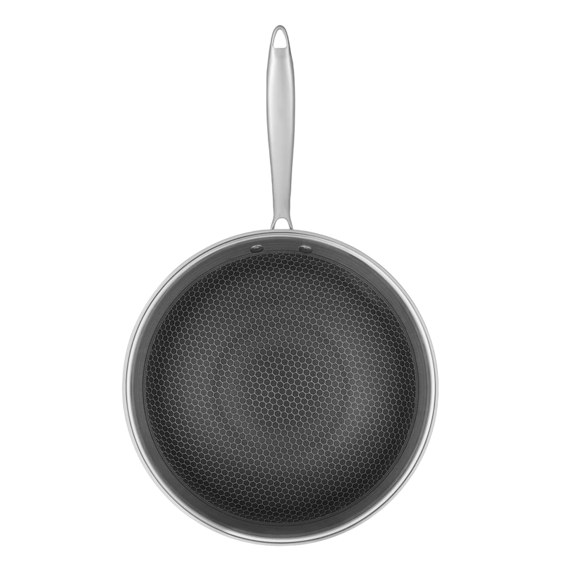 Tigaie wok resto 95349, 28cm, oțel inoxidabil 7