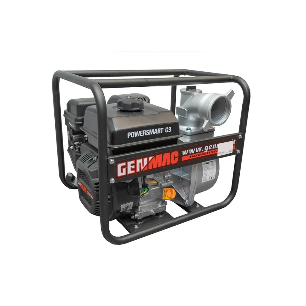 Motopompă powersmart g3 60 m³/h 3.6 kw benzină genmac 2