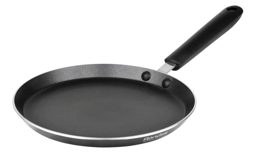 Tigaie pentru clătite rondell rda-022, 24cm, negru 5
