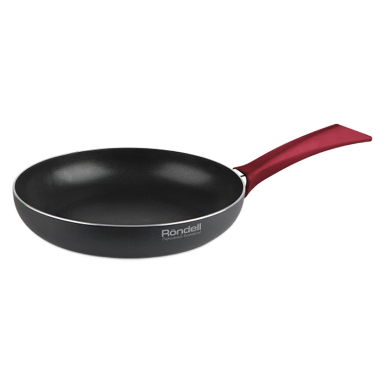 Набор посуды rondell rds-1217, 2,8л, 20см, черный серебристый 6