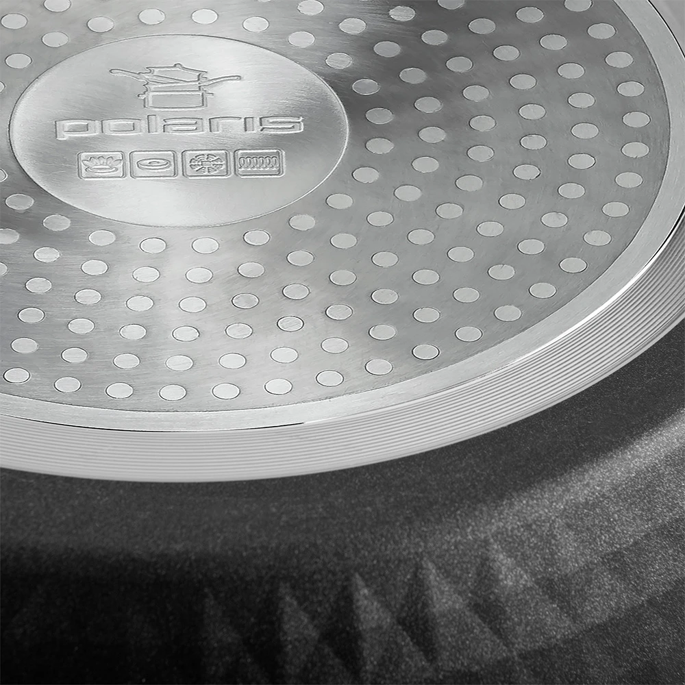 Tigaie polaris kontur-24f, 24cm, gri 15