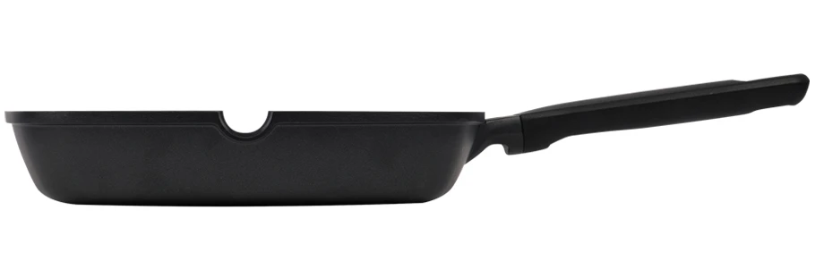 Tigaie-grill rondell rda-1204, 28cm, negru 4