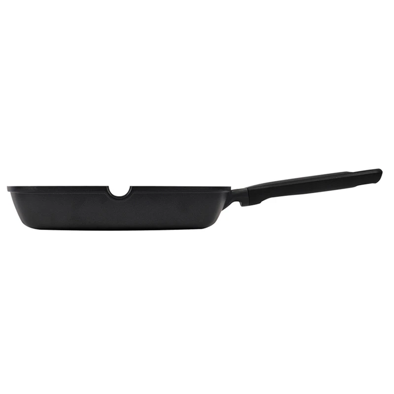 Tigaie-grill rondell rda-1204, 28cm, negru 5