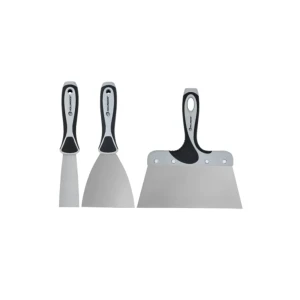 Set de șpacluri cu mâner de cauciuc professional 37/100/200 mm rollingdog