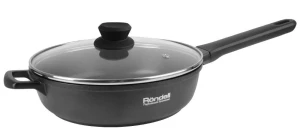 Cratița rondell rda-1203, 28cm, negru Thumbnail 2