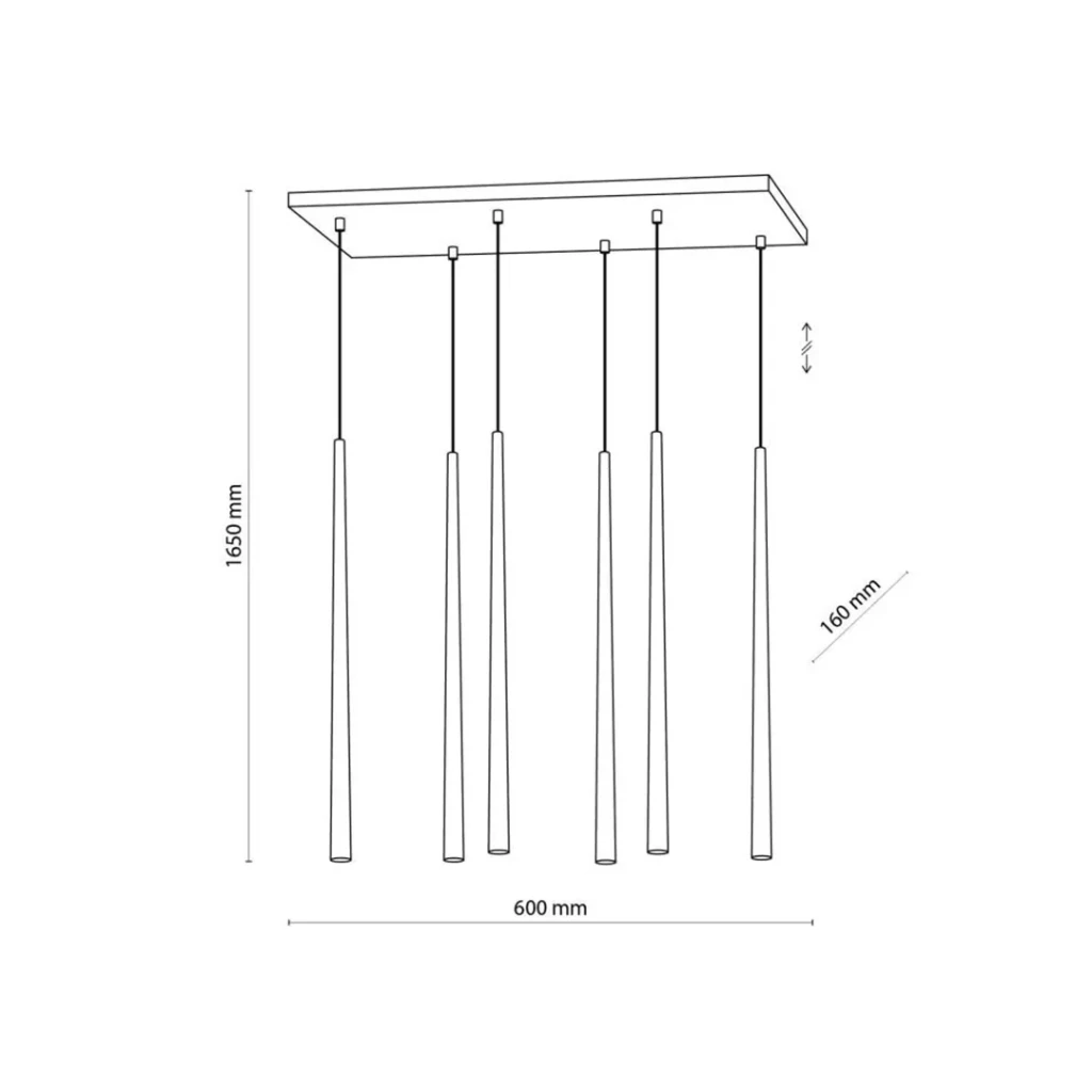 Люстра piano 6 вт g9 ip20 220 - 240 в tk lighting 4