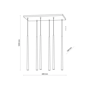 Люстра piano 6 вт g9 ip20 220 - 240 в tk lighting Thumbnail 4
