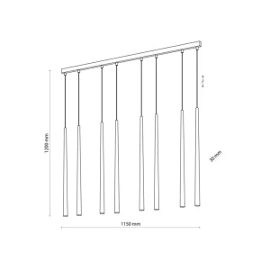 Люстра piano 6 вт g9 ip20 220 - 240 в tk lighting Thumbnail 3