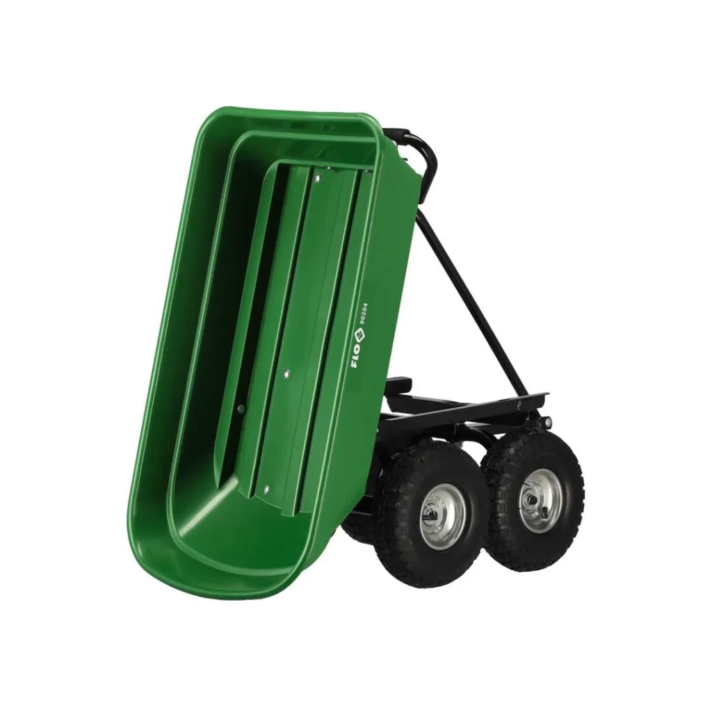 Cărucior pentru grădină 870 x 800 x 500 mm 150 kg flo 2