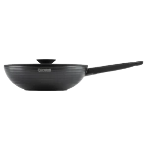 Tigaie wok rondell rda-1489, 3,4l, 28cm, negru Thumbnail 3
