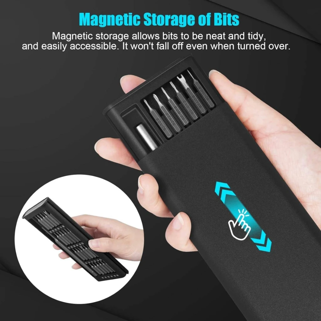 Set bite cu suport  magnetic si miner 24 in 1 2