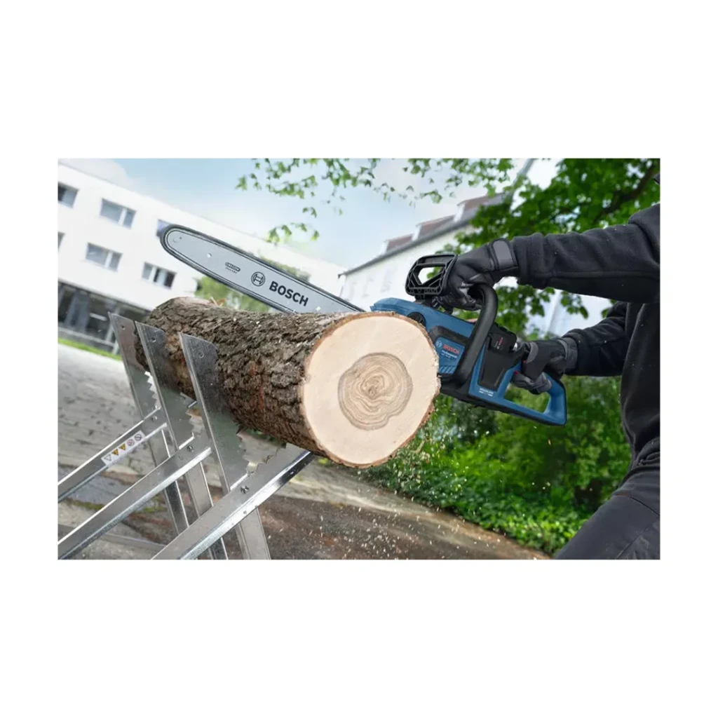 Аккумуляторная цепная пила (без аккумулятора) gke 18v-40 400 мм 18 в bosch 2