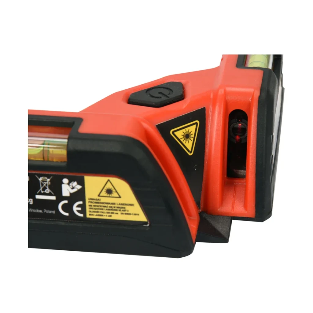 Nivelă cu laser roșu 10 m yato 3