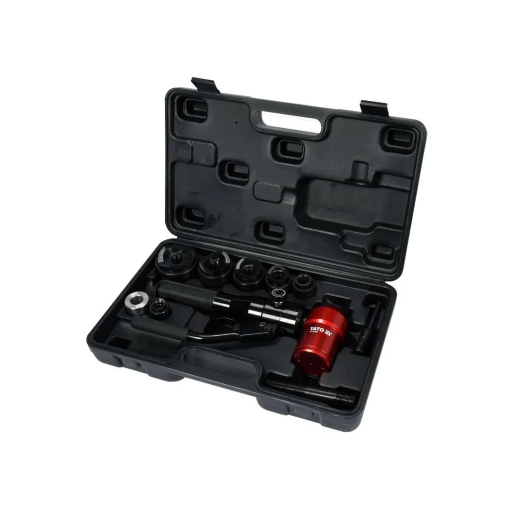 Presă hidraulică pentru găuri 22 - 60 x 3 mm 360° 10 buc. yato 2